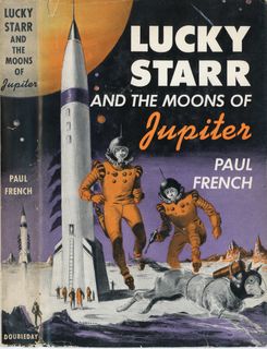 Lucky Starr and the Moons of Jupiter front cover